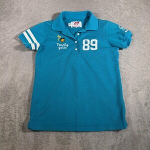 Master Bunny Edition Polo Shirt Womens 00 (XXS) Blue Pearly Gates 89 Golf